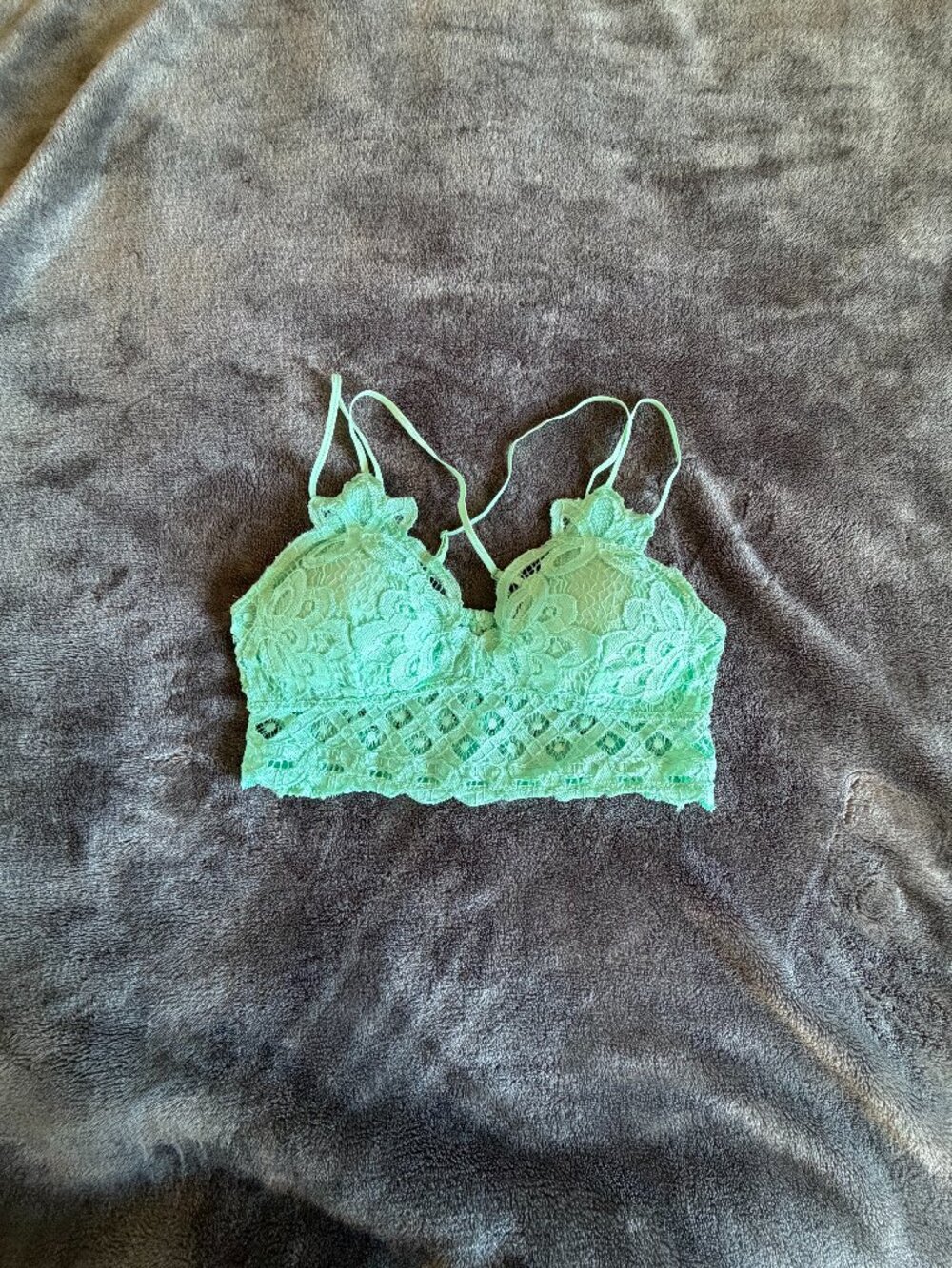 NWOT Anemone Bralette Mint Size Large L